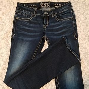 Buckle Black 25R bootcut jeans